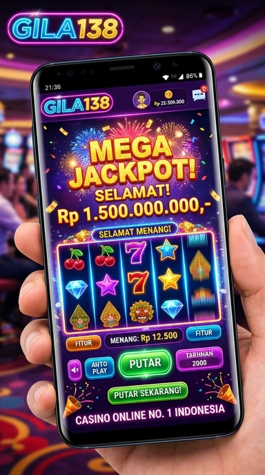 Pengguna yang puas dengan aplikasi dari gila138.